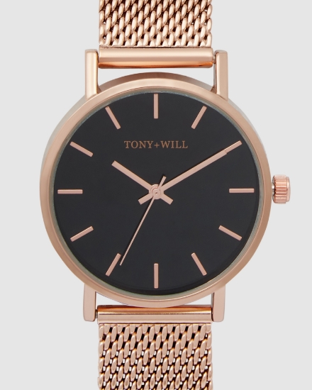 Picture of Small Classic Rose Gold Black Rose Gold