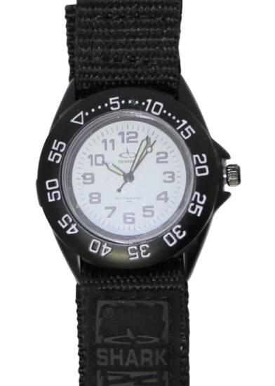 Picture of SHARK 5ATM Velcro Surf Watch Black