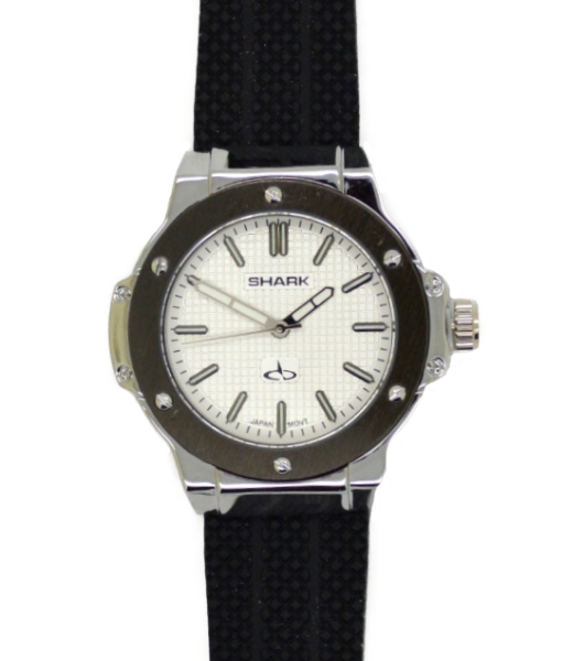 Picture of SHARK MENS FASHION 120 - Silver/White