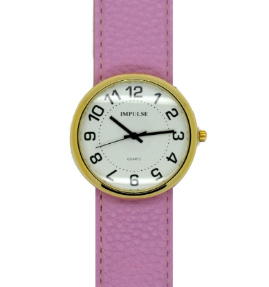 Show details for Impulse Slap Watch - SMALL - Gold/Lilac Picture of Impulse Slap Watch - SMALL - Gold/Lilac