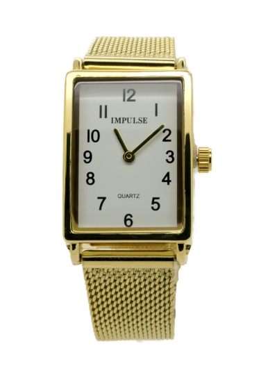 Picture of Impulse Rectangle - Gold Mesh