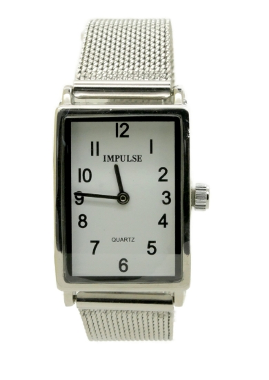 Picture of Impulse Rectangle - Silver Mesh