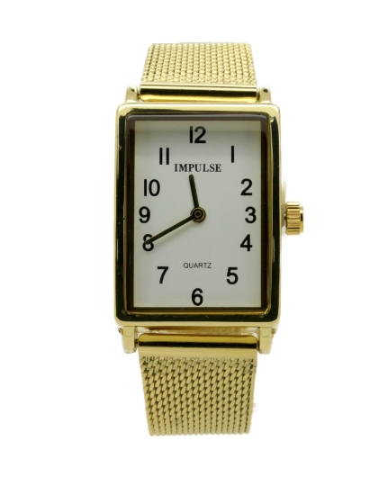 Picture of Impulse Rectangle - Gold Mesh